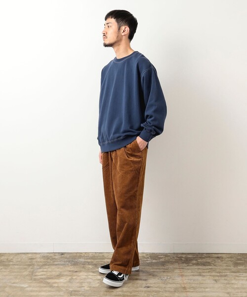 B:MING by BEAMS（ビーミングバイビームス）の「USA コットン フェイド クルーネック スウェット（スウェット・メンズ・ネイビー/レッド系その他7/チャコールグレー・S/XL/L/M）」の7枚目の写真