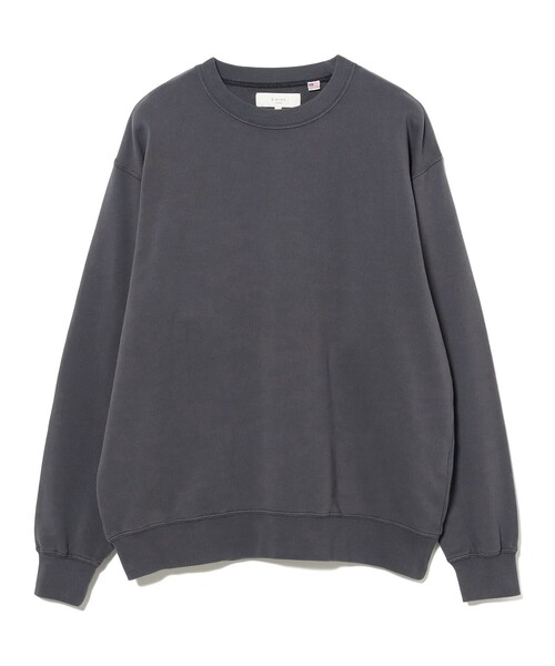 B:MING by BEAMS（ビーミングバイビームス）の「USA コットン フェイド クルーネック スウェット（スウェット・メンズ・ネイビー/レッド系その他7/チャコールグレー・S/XL/L/M）」の8枚目の写真