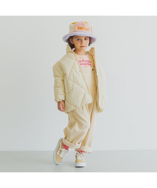 p.premier(ピードットプルミエ)の「朝ごはんはパンケーキトレーナー(スウェット・キッズ・ベビーピンク/ベージュ/ライトグレー・80/90/100/110/120/130/140)」の9枚目の写真