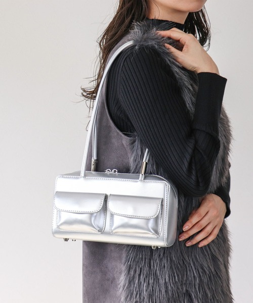 【セール】Wポッケロングハンドルボストン（ボストンバッグ）｜Cepica（セピカ）