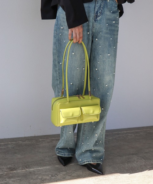 【セール】Wポッケロングハンドルボストン（ボストンバッグ）｜Cepica（セピカ）