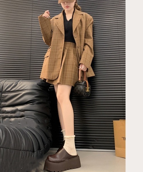 Ritzy（リッツィー）の「厚底 内ボア サボサンダル スライドシューズ（スリッポン・レディース・ブラック/モカ・25/24.5/24/23.5/23）」の8枚目の写真