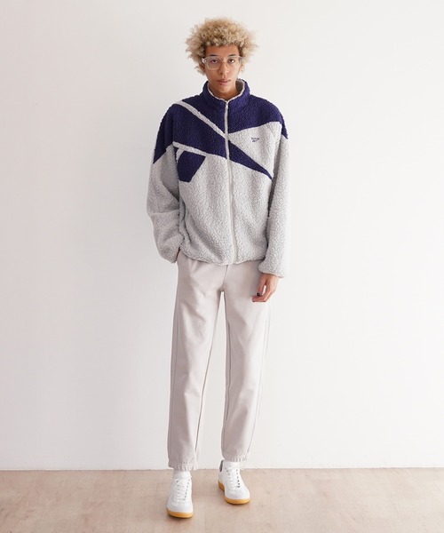 PR01.（ピーアールワン）の「Reebok サイドラインスウェットパンツ（スウェットパンツ・レディース・グレー系その他/ライトグレー/ホワイト/トップグレー・X-LARGE/LARGE/MEDIUM/SMALL）」の21枚目の写真