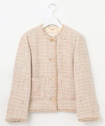 自由区｜ジユウクのノーカラージャケット通販 - ZOZOTOWN