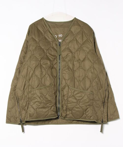 TAION(タイオン)の「REVERSIBLE VETJANDOWN JACKET JK03JS(ダウンジャケット/コート・メンズ・カーキ・X-LARGE/LARGE/XX-LARGE/MEDIUM)」の2枚目の写真