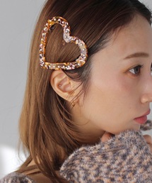 SANSeLF（サンセルフ）の「【SANSeLF×201-showroom コラボ】 ハートバレッタ sana24a014（バレッタ/ヘアクリップ）」