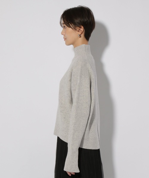 【セール】カシミヤ混タートルニット/127599（ニット/セーター）｜Elura（エルーラ）