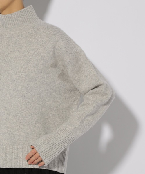 【セール】カシミヤ混タートルニット/127599（ニット/セーター）｜Elura（エルーラ）