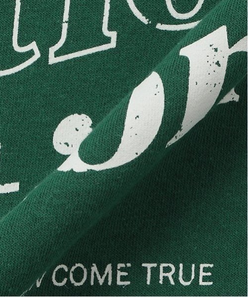 LOVETOXIC（ラブトキシック）の「【GOODPRICE】裏起毛バックロゴプルパーカ（パーカー・キッズ・グリーン/トップグレー/ブラック/アイボリー・M:150cm/L:160cm/S:140cm）」の16枚目の写真