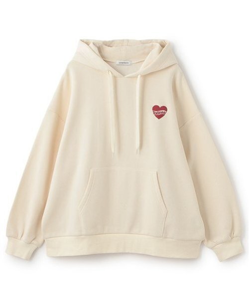 LOVETOXIC（ラブトキシック）の「【GOODPRICE】裏起毛バックロゴプルパーカ（パーカー・キッズ・グリーン/トップグレー/ブラック/アイボリー・M:150cm/L:160cm/S:140cm）」の19枚目の写真