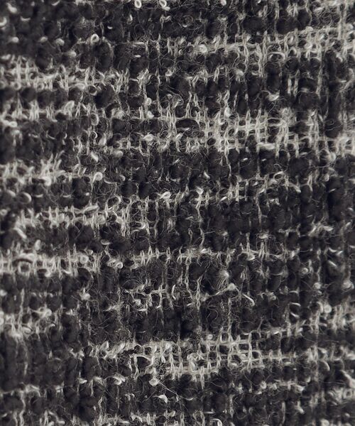 DRESKIP（ドレスキップ）の「カットツイードジャケット（ノーカラージャケット・レディース・ホワイト系6/ブラック系3・02/01/04/03）」の10枚目の写真