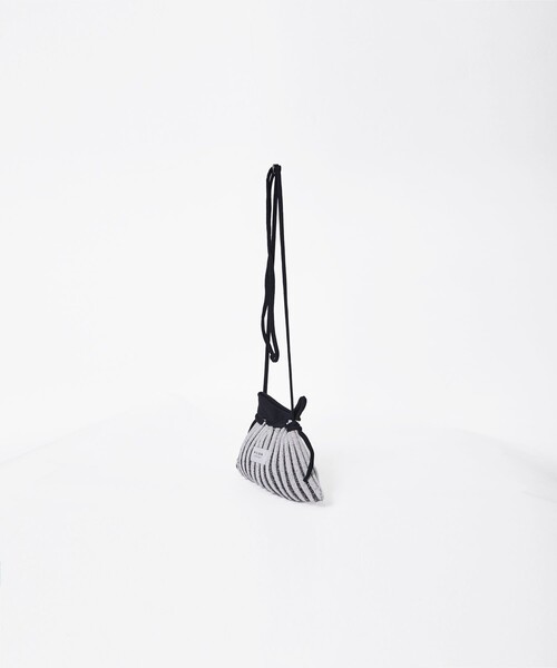 PEIEN（ペイエン）の「【PEIEN/ペイエン】Mountain Series Knit Pocket Bag/ニットショルダーバッグ（ショルダーバッグ・レディース・ホワイト/ベージュ/グリーン・FREE）」の11枚目の写真