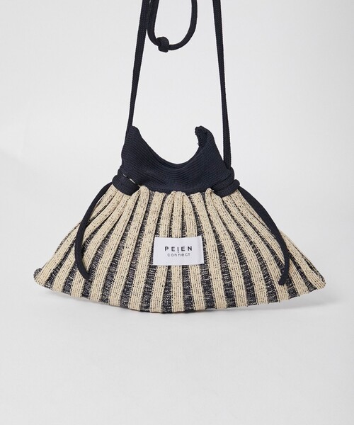 PEIEN（ペイエン）の「【PEIEN/ペイエン】Mountain Series Knit Pocket Bag/ニットショルダーバッグ（ショルダーバッグ・レディース・ホワイト/ベージュ/グリーン・FREE）」の18枚目の写真