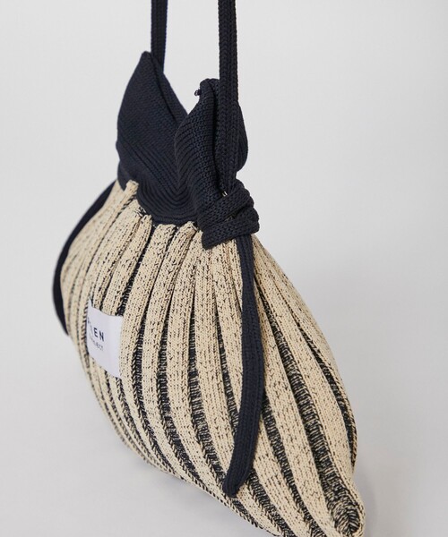 PEIEN（ペイエン）の「【PEIEN/ペイエン】Mountain Series Knit Pocket Bag/ニットショルダーバッグ（ショルダーバッグ・レディース・ホワイト/ベージュ/グリーン・FREE）」の17枚目の写真