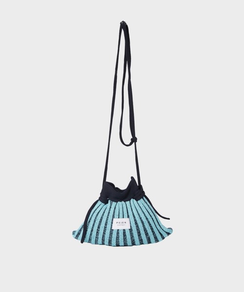 PEIEN（ペイエン）の「【PEIEN/ペイエン】Mountain Series Knit Pocket Bag/ニットショルダーバッグ（ショルダーバッグ・レディース・ホワイト/ベージュ/グリーン・FREE）」の3枚目の写真