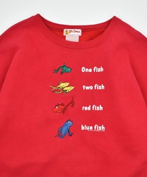 【ヴィンテージ古着】90’s Dr. Seuss キャラクター刺繍 スウェット