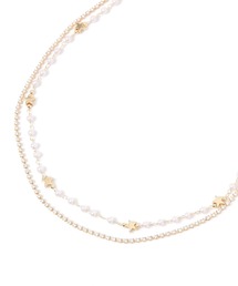 GLOBAL WORK | デザイン二連ネックレス/251919(ネックレス)