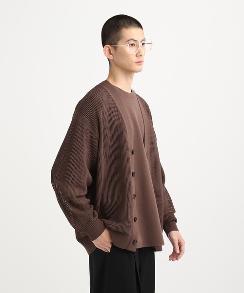 コットンアセテートメッシュカーディガン（カーディガン/ボレロ）｜STERNBERG（スタンバーグ） ny.scandihall.no