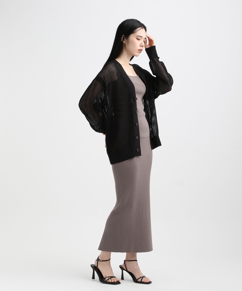 コットンアセテートメッシュカーディガン（カーディガン/ボレロ）｜STERNBERG（スタンバーグ） ny.scandihall.no