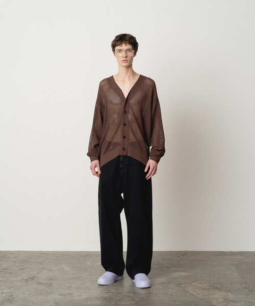 コットンアセテートメッシュカーディガン（カーディガン/ボレロ）｜STERNBERG（スタンバーグ） ny.scandihall.no