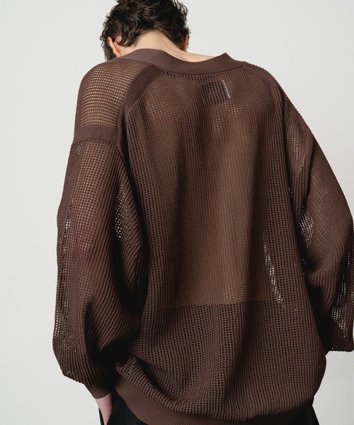 コットンアセテートメッシュカーディガン（カーディガン/ボレロ）｜STERNBERG（スタンバーグ） ny.scandihall.no