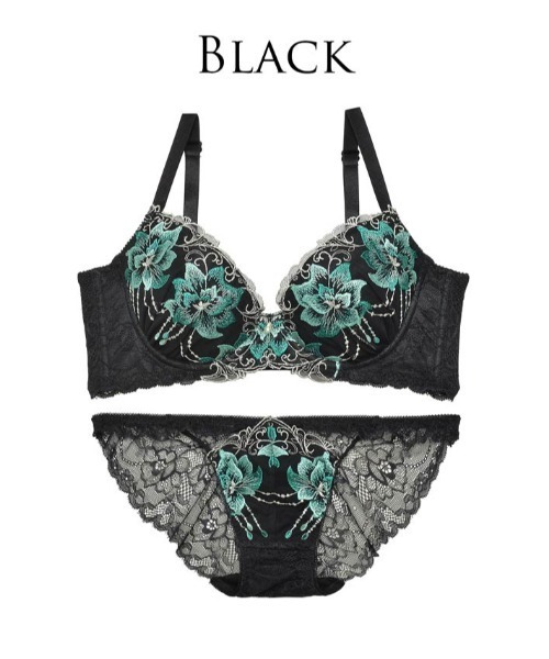 Lala Grant 黒 レースブラジャー3/4 ブルームーンD80未開封 Lala Grant 黒 レースブラジャー3/4 ブルームーンD80未開封 Lala
