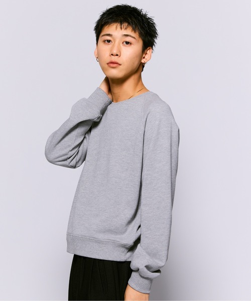 セール】Vneck Raglan Sweat / Vネックラグランスウェット