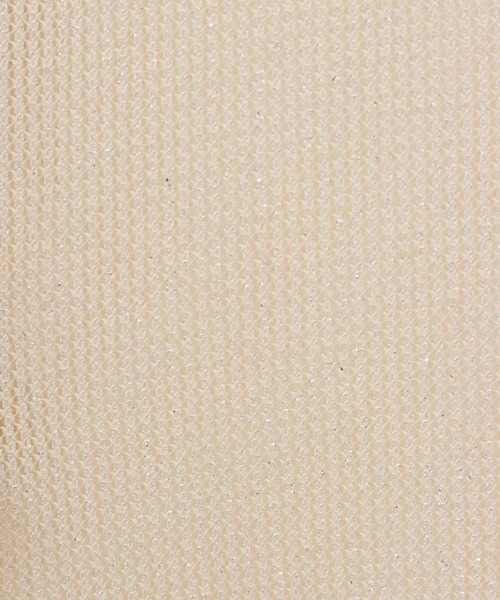 31 Sons de mode（トランテアン　ソン　ドゥ　モード）の「シアーラメトップス（Tシャツ/カットソー・レディース・クリーム/ブラック/ライトグレー・フリー）」の7枚目の写真