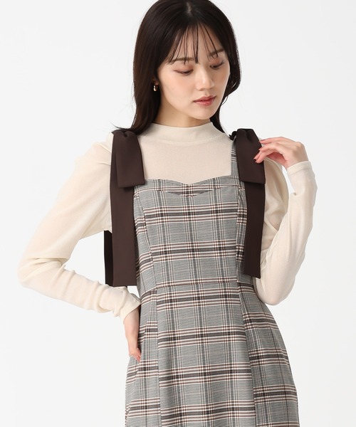 31 Sons de mode（トランテアン　ソン　ドゥ　モード）の「シアーラメトップス（Tシャツ/カットソー・レディース・クリーム/ブラック/ライトグレー・フリー）」の11枚目の写真