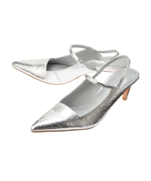 ELENDEEK(エレンディーク)の「ポインテッドトゥミュール(サンダル・レディース・ブラック/シルバー/ゴールド・37/38)」の14枚目の写真