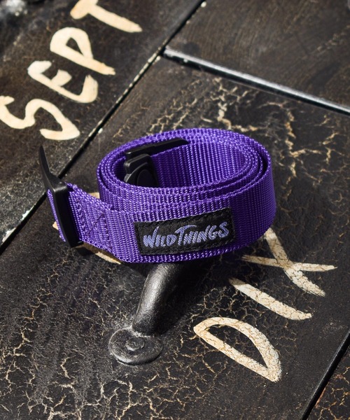 WILD THINGS(ワイルドシングス)の「▼WILD THINGS▼PP WEBBING BELT(ベルト・メンズ・サンドベージュ/イエロー/パープル/ネイビー/ピンク/グリーン/ブラック/オリーブ/ダークグリーン/グレー/ブルー・FREE)」の9枚目の写真