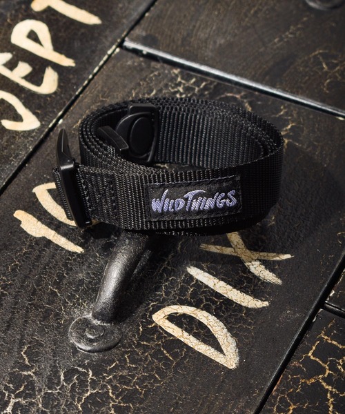 WILD THINGS(ワイルドシングス)の「▼WILD THINGS▼PP WEBBING BELT(ベルト・メンズ・サンドベージュ/イエロー/パープル/ネイビー/ピンク/グリーン/ブラック/オリーブ/ダークグリーン/グレー/ブルー・FREE)」の2枚目の写真