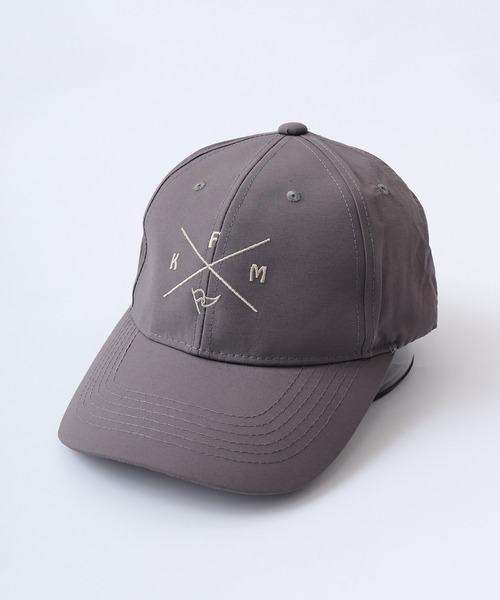 KRIFF MAYER(クリフメイヤー)の「KRIFF MAYER はっ水 刺繍 ローキャップ CAP 男女兼用(キャップ・メンズ・ブラック/ベージュ/グレー/グリーン・FREE)」の5枚目の写真