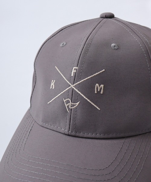 KRIFF MAYER(クリフメイヤー)の「KRIFF MAYER はっ水 刺繍 ローキャップ CAP 男女兼用(キャップ・メンズ・ブラック/ベージュ/グレー/グリーン・FREE)」の12枚目の写真