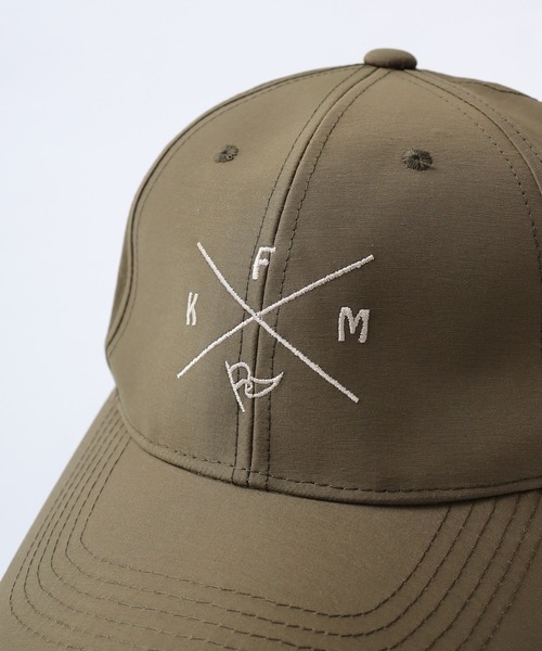 KRIFF MAYER(クリフメイヤー)の「KRIFF MAYER はっ水 刺繍 ローキャップ CAP 男女兼用(キャップ・メンズ・ブラック/ベージュ/グレー/グリーン・FREE)」の15枚目の写真