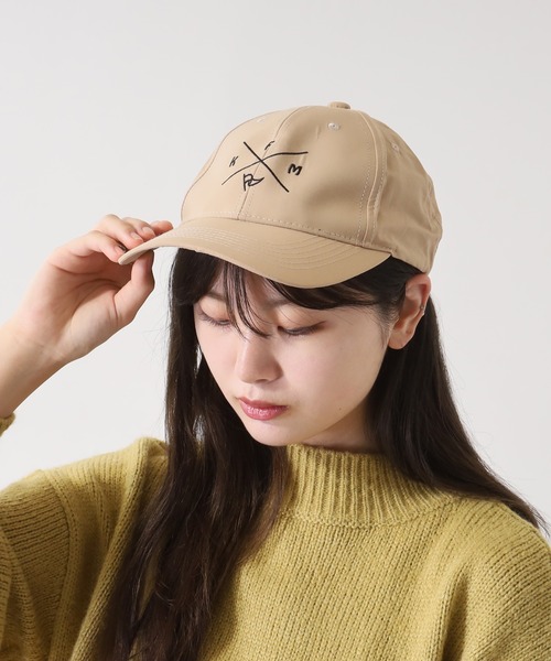 KRIFF MAYER(クリフメイヤー)の「KRIFF MAYER はっ水 刺繍 ローキャップ CAP 男女兼用(キャップ・メンズ・ブラック/ベージュ/グレー/グリーン・FREE)」の16枚目の写真