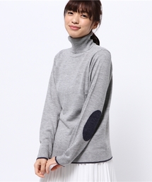 SEVENDAYS=SUNDAY | エルボーパッチ付　タートルネックプルオーバー(Tシャツ/カットソー)