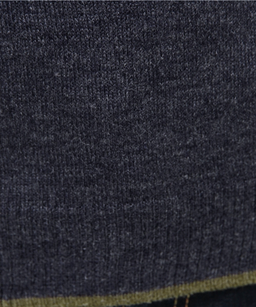 SEVENDAYS=SUNDAY（セブンデイズサンデイ）の「エルボーパッチ付　タートルネックプルオーバー（Tシャツ/カットソー・レディース・杢グレー/チャコールグレー/ネイビー・MEDIUM/LARGE）」の11枚目の写真