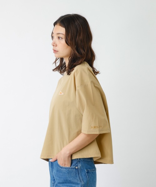 tシャツ 「KELTY/ケルティー」ラッシュコンフォートクロップドTシャツ　五分丈/速乾/ストレッチ伸縮性/UV PROTECT紫外線防止「WEB限定 KELTY/ケルティー】ラッシュコンフォートクロップドTシャツ 五分