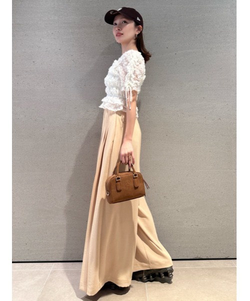 SNIDEL（スナイデル）の「ワイドタックパンツ（その他パンツ