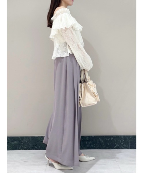 SNIDELスナイデル ワイドタックパンツ 0 楽天市場】【SALE50%OFF+本日エントリー＆楽天カードでP4倍
