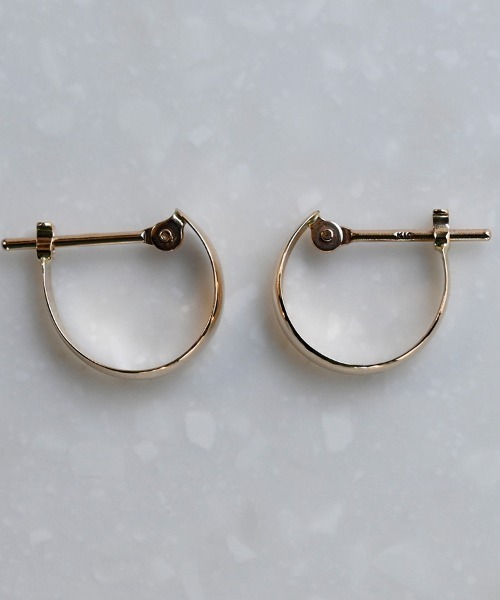 sowi(ソーイ)の「K10 ムーンピアス 3×10(ピアス(両耳用)・レディース・ゴールド・フリ-)」の3枚目の写真