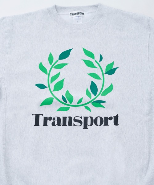 tokishirazu（トキシラズ）の「Transport 月桂樹SWEAT（スウェット・メンズ・ネイビー/アッシュグレー・MEDIUM/X-LARGE/LARGE）」の5枚目の写真