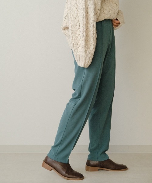 Bab(バブ)の「【WEB限定】美脚センターシームパンツ(スラックス・レディース・グリーン/ブルー/オレンジ・MEDIUM)」の12枚目の写真