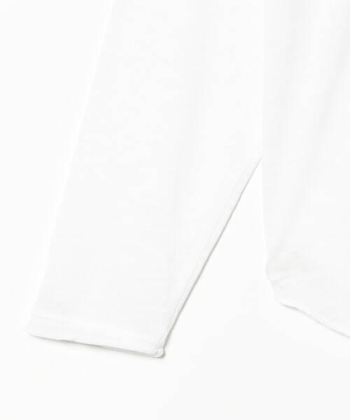 B:MING by BEAMS(ビーミングバイビームス)の「スラブ ロング Tシャツ(S~M)(Tシャツ/カットソー・レディース・オフホワイト/パープル系その他5/チャコールグレー・MEDIUM/SMALL)」の9枚目の写真