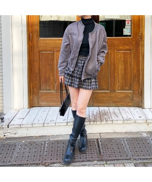 frunco(フランコ)の「スエード2wayブルゾン(ブルゾン・レディース・ブルー/ピンク/グレー・MEDIUM)」の20枚目の写真