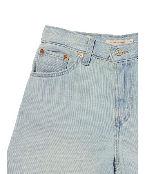 Levi's(リーバイス)の「Levi's/リーバイス HIGH BAGGY ショートジーンズ ライトインディゴ(デニムパンツ・レディース・ライトインディゴブルー・25inch/24inch/28inch/23inch/27inch/26inch)」の7枚目の写真