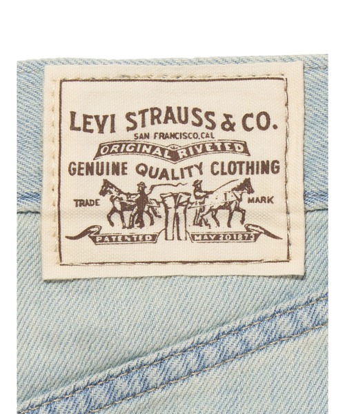 Levi's(リーバイス)の「Levi's/リーバイス HIGH BAGGY ショートジーンズ ライトインディゴ(デニムパンツ・レディース・ライトインディゴブルー・25inch/24inch/28inch/23inch/27inch/26inch)」の12枚目の写真