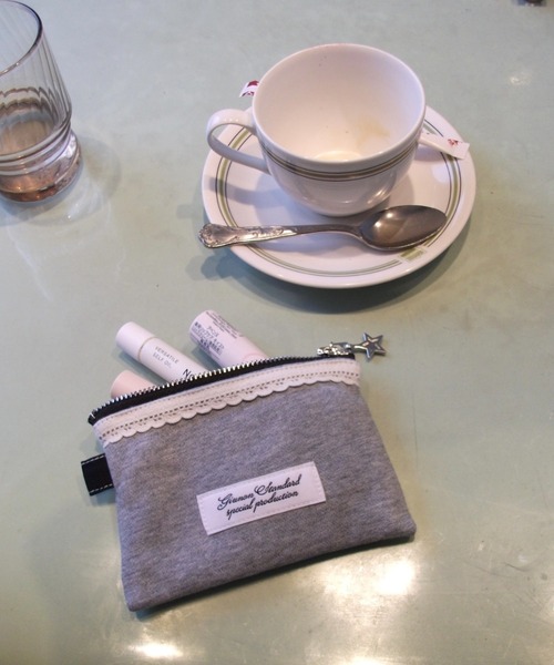 GIUNON(WEm)star zip mini pouch / X^[Wbv~j|[`(|[`)