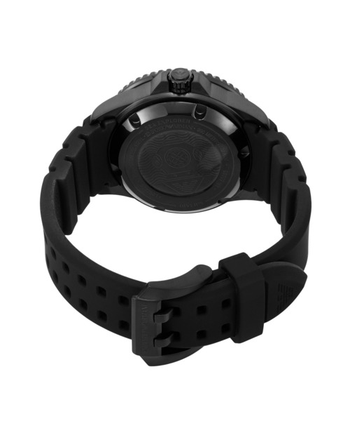 EMPORIO ARMANI(エンポリオアルマーニ)の「エンポリオ・アルマーニ 腕時計 メンズ アナログ シリコン AR60085(アナログ腕時計・メンズ・ブラック・FREE)」の5枚目の写真